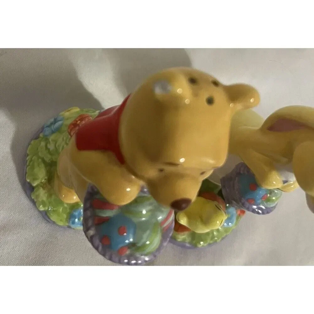 Disney Easter Winnie The Pooh‎ And Rabbit Easter Tray Salt & Pepper
